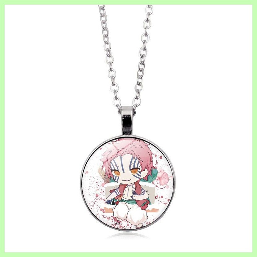 Món Quà Trang Sức Mới Demon Slayer Tanjiro Demon Slayer Vòng Cổ Nữ Sinh Viên Phiên Bản Hàn Quốc Đơn Giản Dễ Thương Mặt Dây Chuyền Anime Hàng Hóa Bạn Bè Bạn Gái Quà Tặng Nezuko Zenitsu Muichirou Giyuu