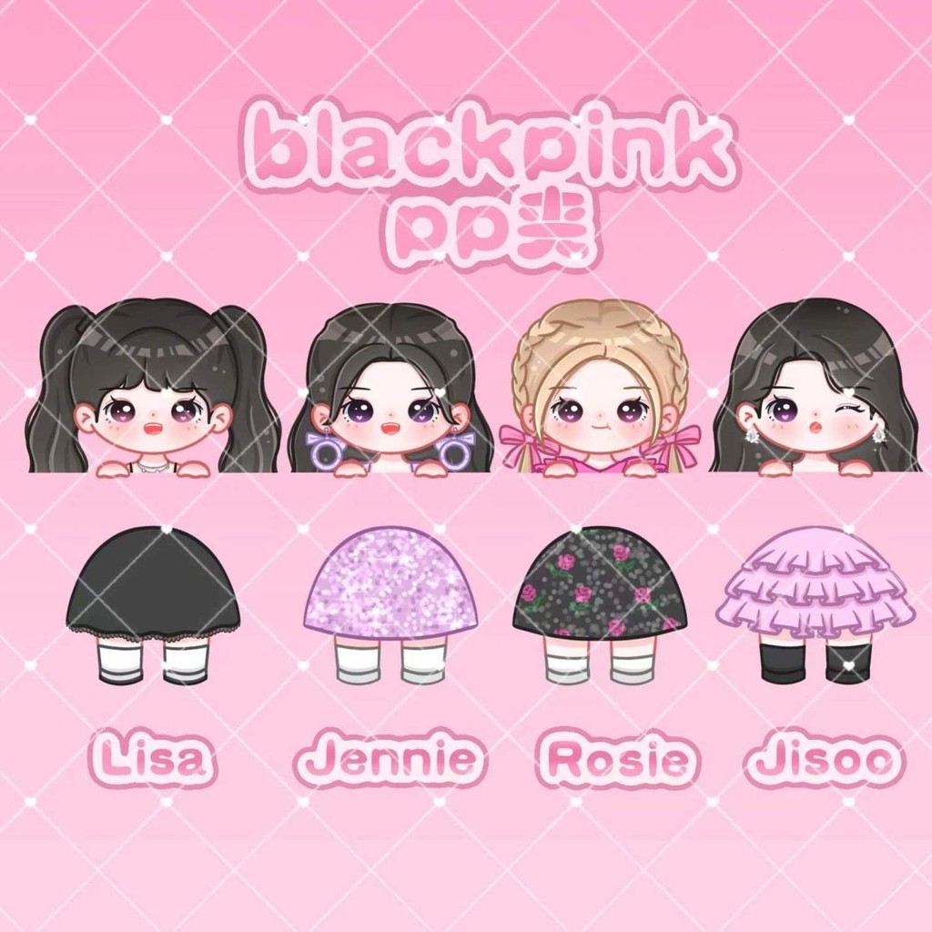 Chính Hãng Blackpink Kim Ji Soo Kim Jenny Park Chae Young LISA Đứng PP ...