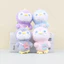 Móc khóa chim cánh cụt sang trọng quyến rũ có In hình ngôi sao nhiều màu cao 12cm