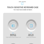 Jomaa cho Vỏ bàn phím không dây Bluetooth 14.6 inch Samsung Galaxy Tab S10 có bàn di chuột RGB có đèn nền Bàn phím máy tính bảng có thể sạc lại cho S9FE + 11 / 12.4 inch — ảnh 8