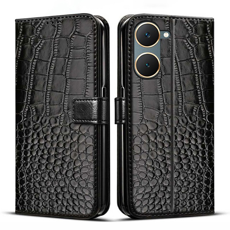 Dành Cho Vivo Y18 4G Y18E 4G Ốp Lưng Ví Đựng Thẻ Đứng Từ Tính Lật Da Bao Da Vivo Y18s 4G Y03 4G Ốp Lưng Điện Thoại