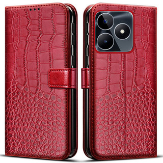 Dành Cho OPPO Realme Note 50 Ốp Lưng Ví Đựng Thẻ Đứng Từ Tính Lật Da Bao Da Dành Cho Realme Note 50 Note50 Ốp Lưng Điện Thoại