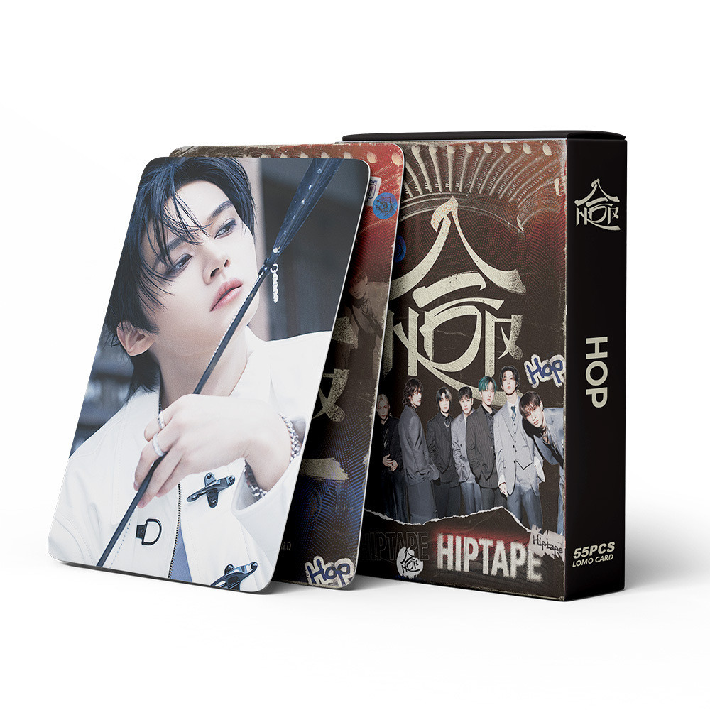 Linxx 55 Chiếc Stray Kids HOP Album LOMO Cards Kpop Boy Group Fan Collectibles Photocards Bưu Thiếp Merch Bộ Quà Tặng