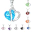 Phong Cách Hàn Quốc Hình Trái Tim Zircon Pha Lê Vòng Cổ Xương Đòn Dây Xích Dành Cho Nữ Nhân Viên Lợi Ích Cưới Du Lịch Lưu Niệm K132