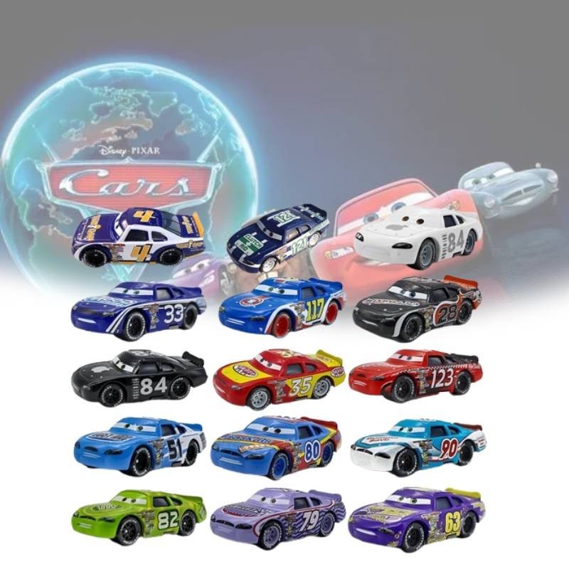 Lightning Cars Thú Vị Mcqueen Hợp Kim Đồ Chơi Mô Hình Cảnh Sát Trưởng Chơi Cho Trẻ Em