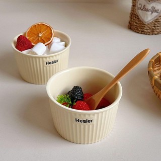 Dọc Gốm Trái Cây Salad Bát Ăn Sáng Bột Cơm Bát Sữa Chua Món Tráng Miệng Bát Nhỏ