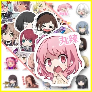 [Zoci] Nhãn dán Bangdream (72 tờ) Nhãn dán gói cảm xúc Bangdream Phiên bản Q Nhãn dán tài liệu sổ tay dễ thương