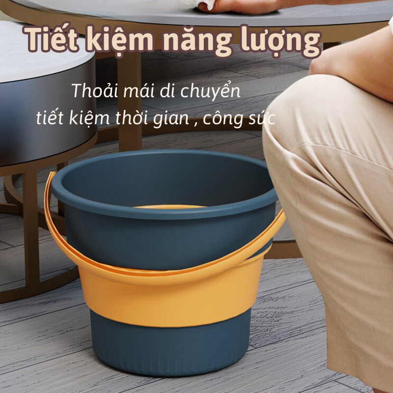 Thau Xô Nước Gấp Gọn C&M BABY – Đa Năng, Có Quai, Chịu Tải, Giặt Đồ ...