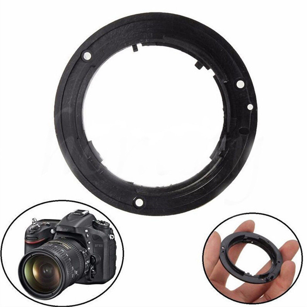 4 Anelli Baionetta Di Ricambio Per Obiettivi Nikon 18-55, 18-105, 18-135 – Diametro 58.5mm, In Plastica Resistente, Nero