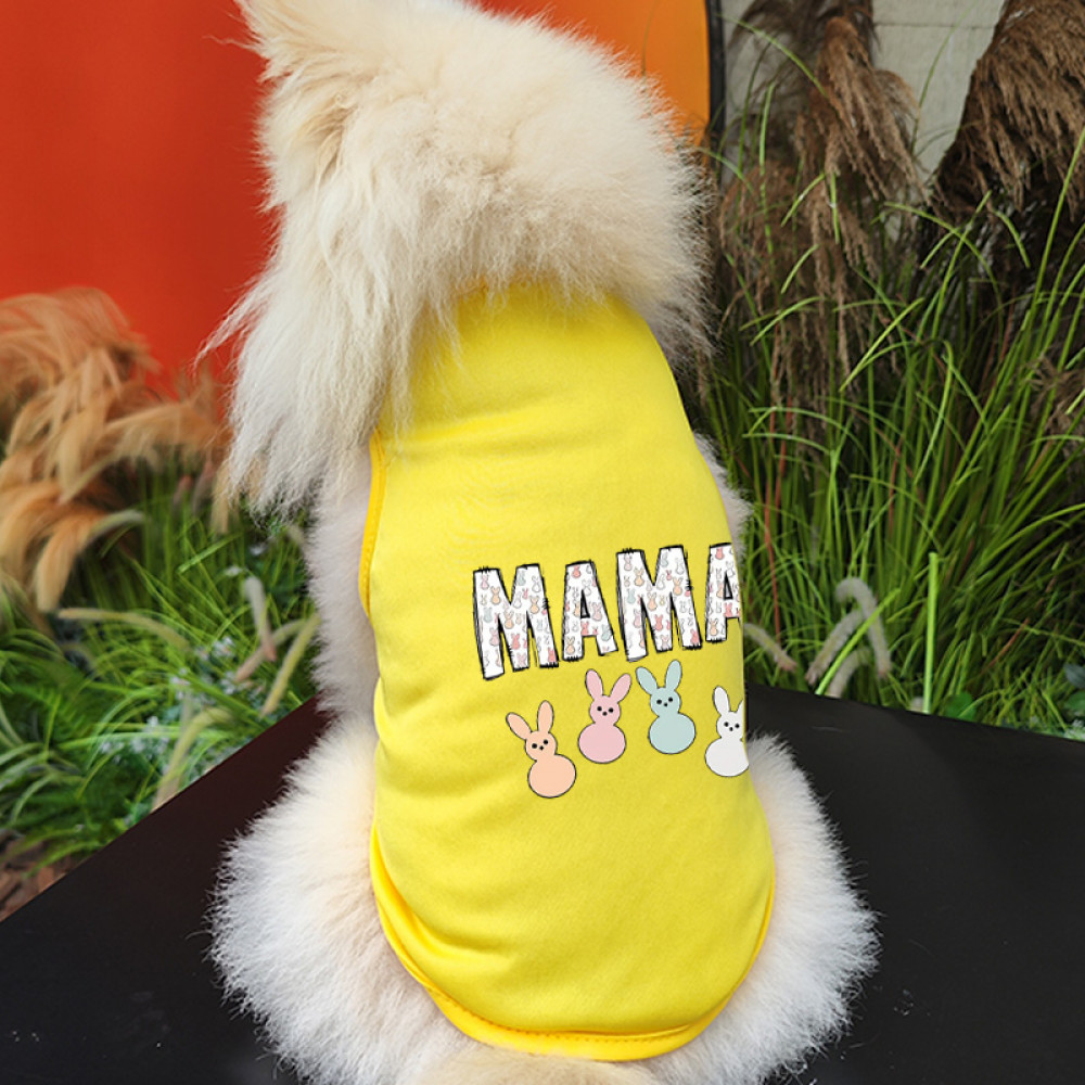 ✨ Hàng Mới Về ✨ Áo vest nhiều màu thú cưng S-2XL thiết kế in hình Phục sinh cho quần áo vừa và nhỏ
