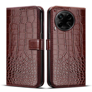 Dành Cho Tecno Camon 30 4G 5G CL6 CL7 Ốp Lưng Ví Đựng Thẻ Đứng Từ Lật Da Bao Da Dành Cho Tecno Camon 30 Premier 5G CL9 Ốp Điện Thoại