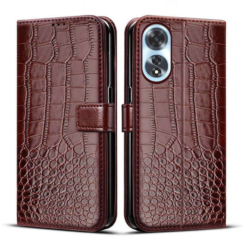 Dành Cho OPPO A60 4G Ốp Lưng Ví Đựng Thẻ Đứng Từ Tính Lật Da Bao Da OPPO A60 4G Ốp Lưng Điện Thoại