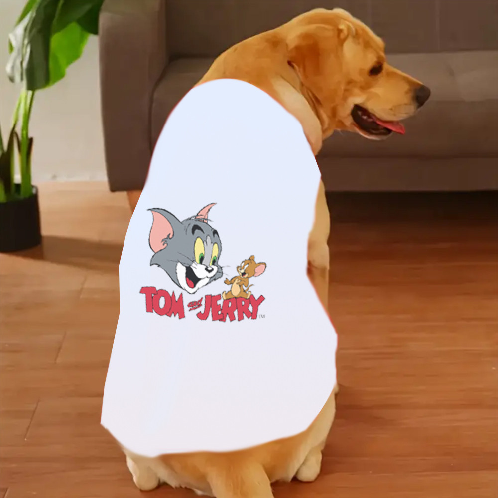 ✨ Hàng Mới Về ✨ 3xl-6xl Pet Tank Top Ba Màu Thiết Kế Thời Trang In Hình Vui Nhộn, Thời Trang Chó Mèo Lớn Được ưa chuộng