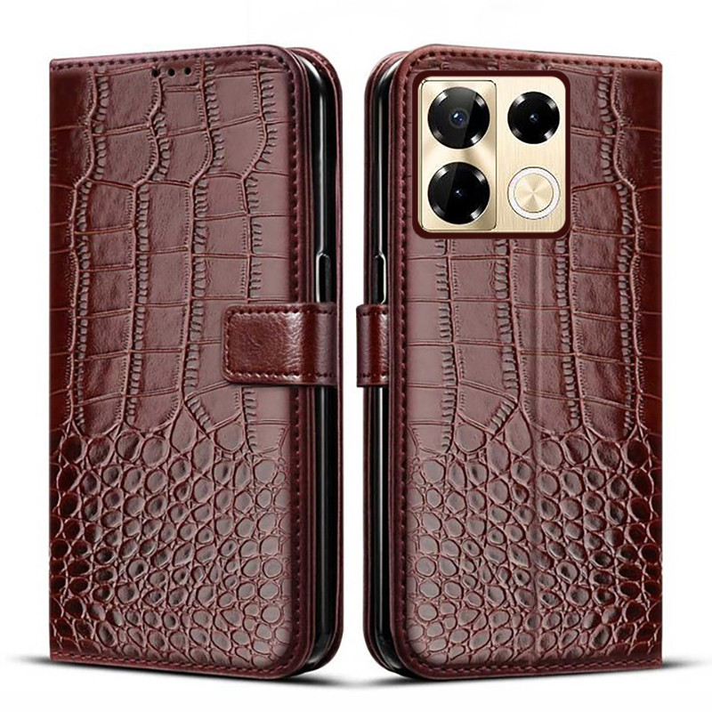 Dành Cho Infinix Note 40 4G X6853 Ốp Lưng Ví Đựng Thẻ Đứng Từ Tính Lật Da Bao Da Dành Cho Infinix Note 40 Pro 4G 5G X6850 X6851 Ốp Lưng Điện Thoại