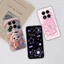 Ốp điện thoại Cho Redmi Note 14 Pro 4G 5G Họa Tiết Hoa Hoạt Hình Dễ Thương Siêu Mỏng Trong Suốt Vỏ Silicon Mềm Ốp điện thoại Cho RedmiNote14Pro 4G 5G Vỏ Bảo Vệ Capa