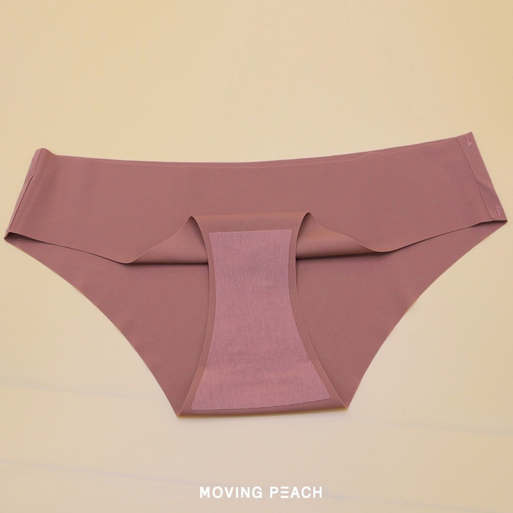 Mô tả MOVING PEACH Quần lót nâng hông không đường may màu trơn sexy kích thước S-XL cho nữ - 4