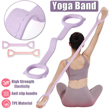 Dây kháng lực Tập luyện Dây đàn hồi Dây kháng lực Kéo lên Dây đàn hồi Mở lưng Giảm cân Dây tập Yoga thể thao Dây co giãn