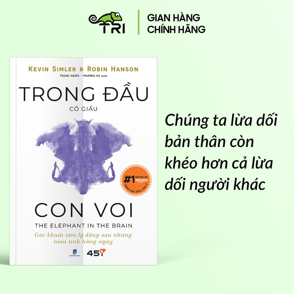 Sách - Trong Đầu Có Giấu Con Voi (Kevin Simler & Robin Hanson) (Tri ...
