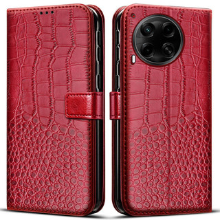 Dành Cho Tecno Camon 30 4G 5G CL6 CL7 Ốp Lưng Ví Đựng Thẻ Đứng Từ Lật Da Bao Da Dành Cho Tecno Camon 30 Premier 5G CL9 Ốp Điện Thoại