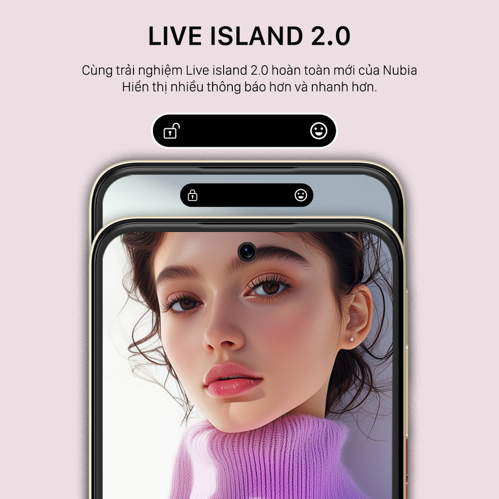Mô tả Điện thoại Nubia V70 Design 8GB/128GB I Pin 5000mAh I Camera 50mp I 6.7" 120Hz I Hỗ trợ NFC - Hàng Chính Hãng - 3