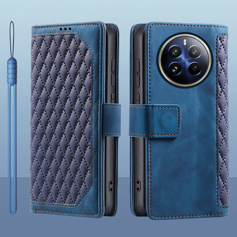Dành Cho OPPO Realme 12 Pro Plus Realme 12 Pro + 5G Bao Da Lật Đựng Thẻ Sách Ví Đứng Bảo Vệ Toàn Diện Cho Realme 12 + 12 Plus 5G Vỏ Điện Thoại