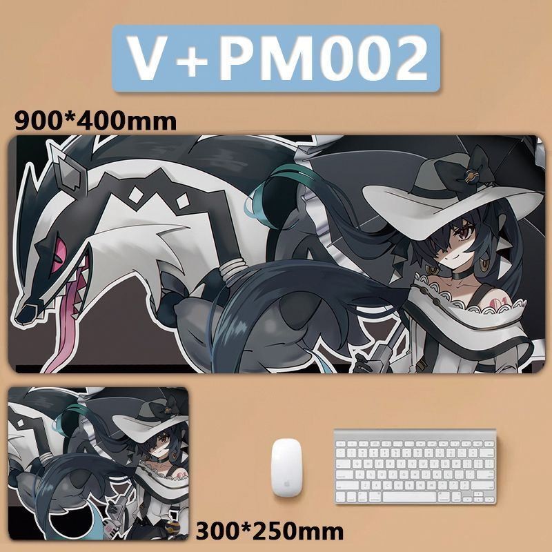 Phong Cách Mới Miếng Lót Chuột Purin Hatsune Miku Hatsune Miku Pokémon Fan Mouse Pad Quá Khổ Seaming