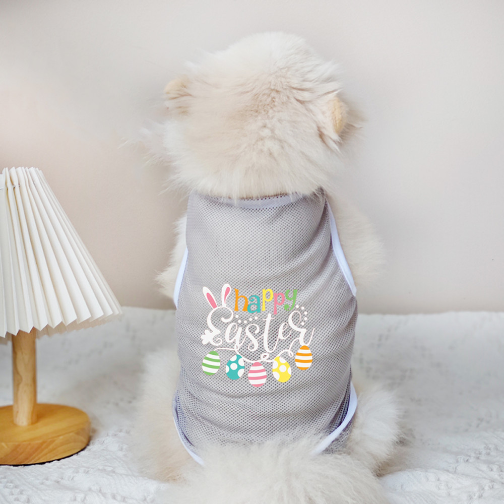 ✨ Hàng Mới Về ✨ S-2xl Lễ Phục Sinh Nhỏ Và Vừa Chó Lưới Áo Vest Lễ Hội Trang Phục Tiệc