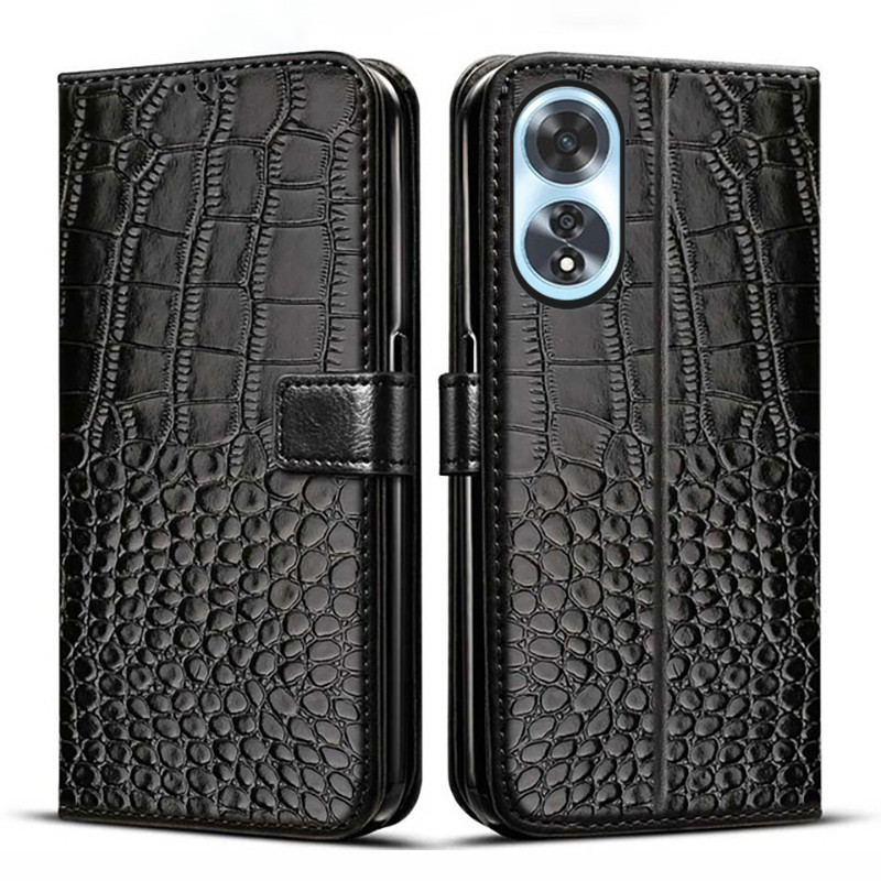 Dành Cho OPPO A60 4G Ốp Lưng Ví Đựng Thẻ Đứng Từ Tính Lật Da Bao Da OPPO A60 4G Ốp Lưng Điện Thoại