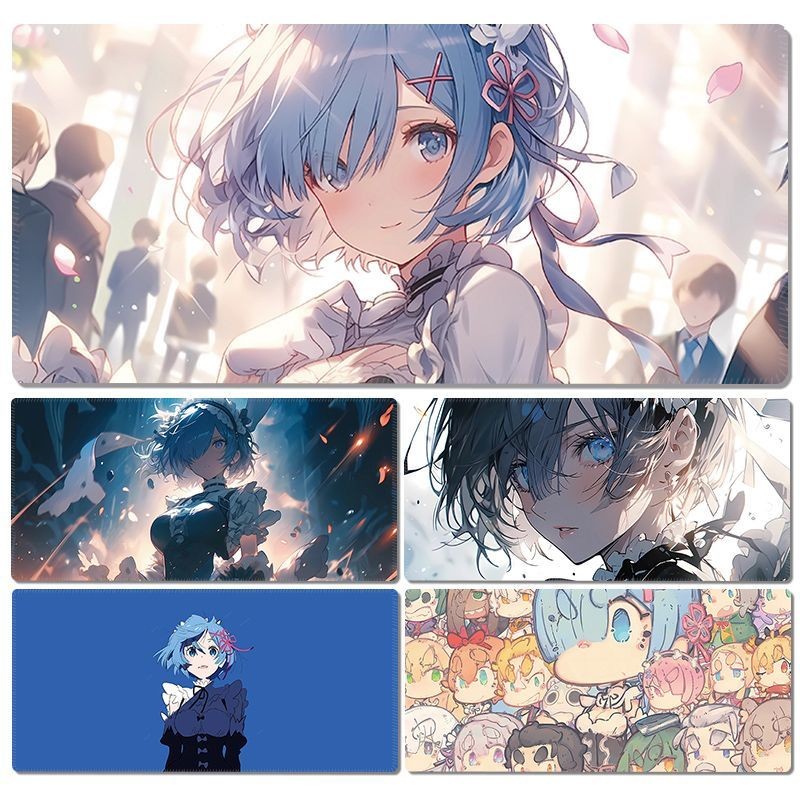 Phong Cách Mới Miếng Lót Chuột Re: Zero Rem Ram Zero-Starting Miếng Lót ...