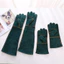 Găng tay hàn da cực dài 60cm để bảo vệ tối đa Thiết kế bền dày