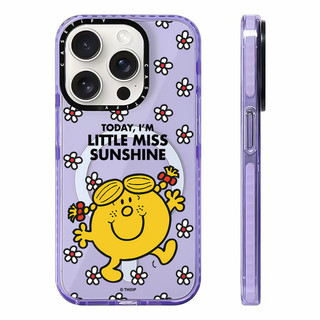 HÔM NAY I 'M LITTLE MISS SUNSHINE Vỏ sạc từ tính không dây Tương thích cho IPhone11 12 13 14 15 16 Pro Max Cover 16 PLUS Vỏ silicon mềm trong suốt chống sốc