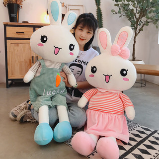 Ngọt Ngào Cuddly Và Cặp Đôi Thỏ Sang Trọng Đồ Chơi Búp Bê Thỏ Dễ Thương Lý Tưởng Cho Trẻ Em Và Tặng