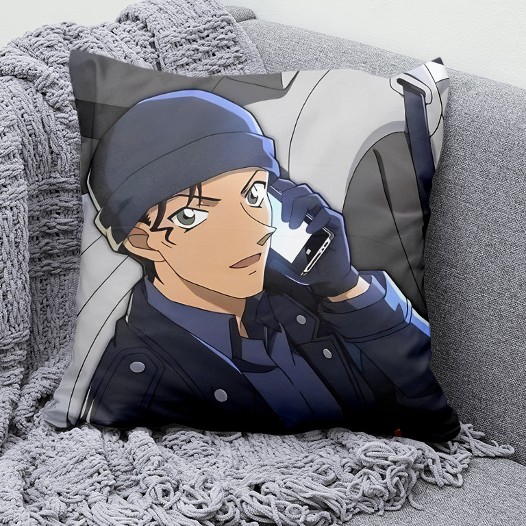 Gối Thám Tử Lừng Danh Conan Shinichi Kudo Thám Tử Lừng Danh Conan Hàng Hóa Anime Hai Chiều Hoạt Hình Đệm Quà Tặng Sinh Nhật Ký Túc Xá Ngủ Gối