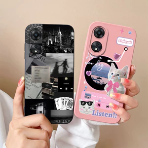 Ốp điện thoại Cho OPPO A1x A2x Vỏ Thiết Kế Thời Trang Bảo Vệ Vuông CellPhone Trường Hợp Mềm Mịn Silicon Lỏng Chống Trượt Chống Sốc Vỏ Bảo Vệ