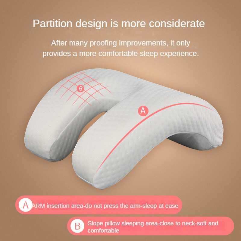 Curved For UShaped Sleep Memeory Foam Hand Hollow Orthopedic Products
