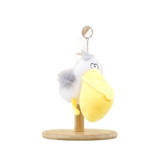 Đáng Yêu Sang Trọng Pelican Đồ Chơi Dễ Thương Mỏ Lớn Chim Móc Khóa Túi Quyến Rũ 11cm Mềm Thú Nhồi Bông