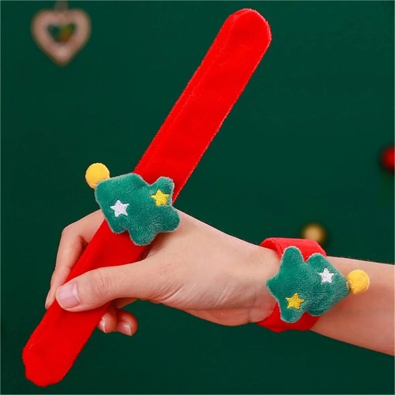 Ông Già Noel Snap Ring Slap Vòng Tay Cây Giáng Sinh Dây Đeo Tay Sang ...