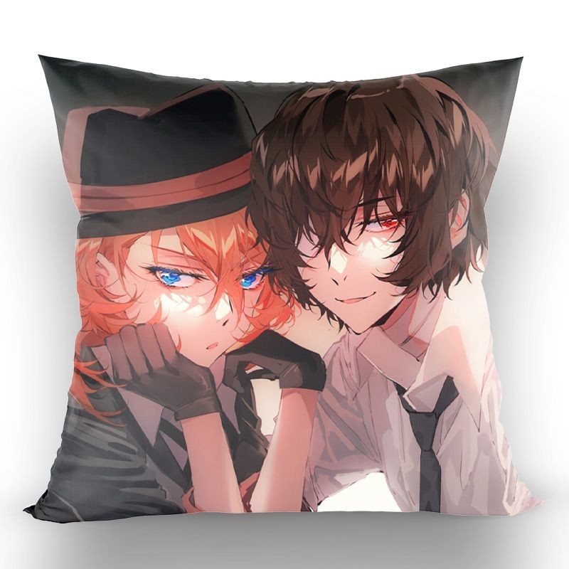 Gối Bungo Đi Lạc Chó Nakahara Chuuya Dazai osamu Ryunosuke Akutagawa Bungo Đi Lạc Chó Gối Con Người Loại osamu Nakajima Anime Ngoại Vi Đệm Nam Nữ Trường Quà Tặng Sinh Nhật