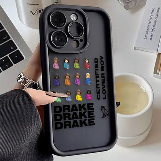 Drake Được Chứng Nhận Lover Boy Cover Ốp Lưng Điện Thoại IPHONE APPLE 16 16E 11 12 13 14 15 8 7 SE X XS XR Plus Pro Max Màu Sắc Vỏ Silicon Mềm Điện Thoại Di Động