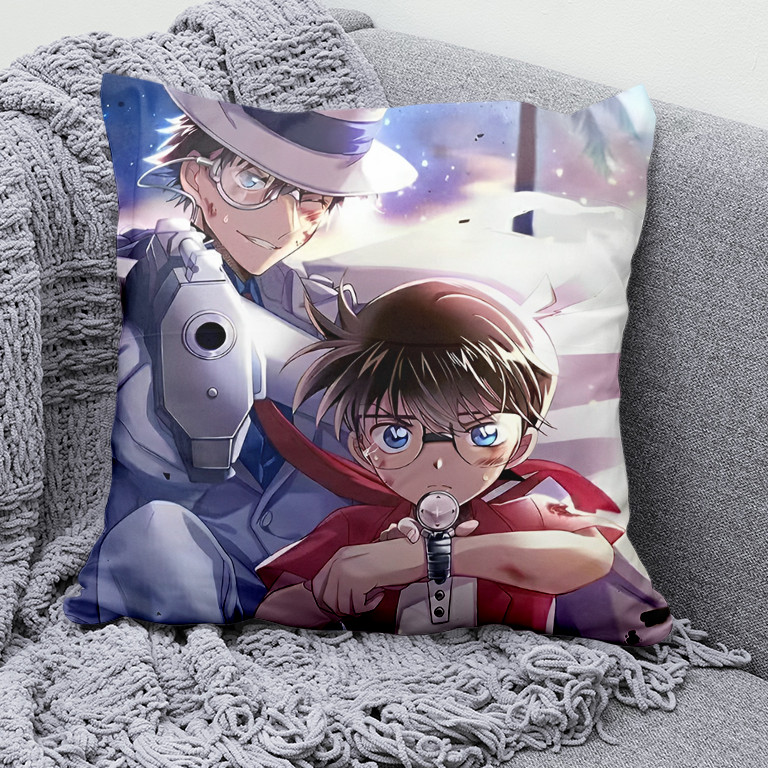 Gối Thám Tử Lừng Danh Conan Shinichi Kudo Thám Tử Lừng Danh Conan Hàng Hóa Anime Hai Chiều Hoạt Hình Đệm Quà Tặng Sinh Nhật Ký Túc Xá Ngủ Gối