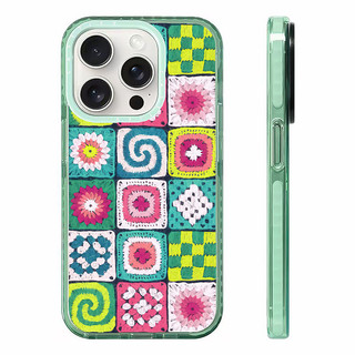 Retro Bà Quadrate Kim Móc Từ Tính Không Dây Ốp Lưng Sạc Tương Thích Cho IPhone11 12 13 14 15 16 Pro Max Cover 16 PLUS Silicon Mềm Trong Suốt Ốp Lưng Chống Sốc