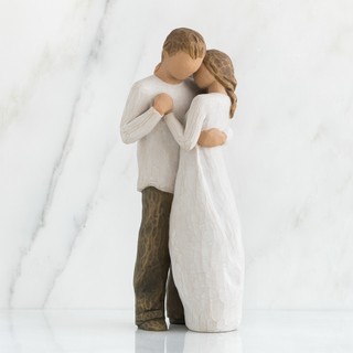 Tượng gia đình Mỹ sành điệu với trẻ em Quà tặng nhựa lý tưởng để trang trí đám cưới