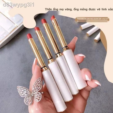 [SALE SỐC] Son Sáp Lì Vỏ Da Sang Chảnh Cao Cấp Lên Màu Chuẩn Lì Không Trôi Son Lì Nội Địa Trung-587