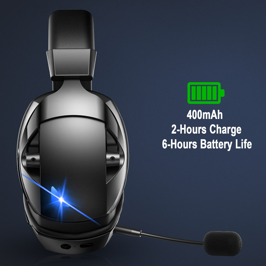 Vdenemenv BL100 PRO 2.4G Tai nghe Bluetooth không dây PC Gamer cho PS5 ...