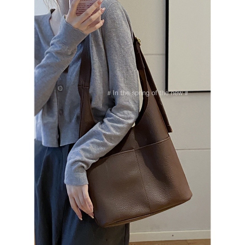 IELGY Retro Họa Tiết Nách Túi Tote Thời Trang Niche Túi Đeo Vai Cao Cấp ...