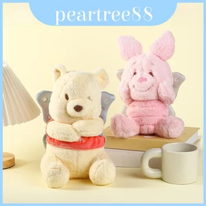 Gấu Heo Con Pooh Eeyore Với Cánh Bạc Sang Trọng Gối Búp Bê Cho Phòng Quà Tặng Trẻ Em