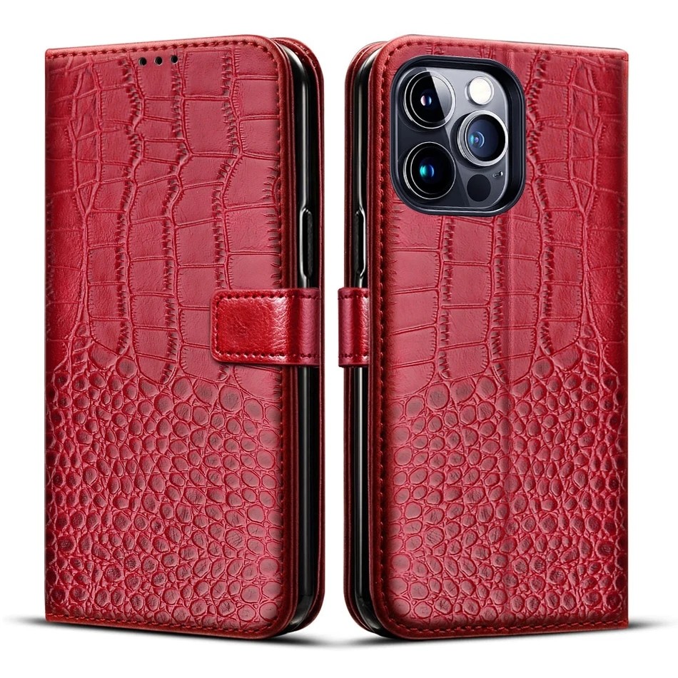 Dành Cho iPhone 16 15 14 13 12 11 Pro MAX Plus Mini Ốp Lưng Ví Đựng Thẻ Đứng Từ Lật Da Bao Da Dành Cho iPhone X XR XS MAX 7 8 6 6s Plus SE 2020 Ốp Điện Thoại