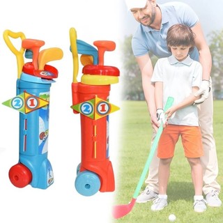 Bộ Mini Câu Lạc Bộ Golf Nhựa Cao Cấp Cho Trẻ Em Và Cha Mẹ Ngoài Trời Vui Nhộn