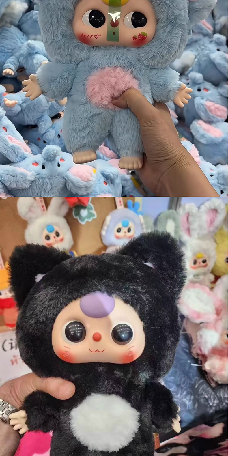 baby three 400% わんちゃん バブパーツセット Baby Three 400% Big Plush Animal Series BlindBox