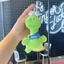 Đồ chơi mềm khủng long có cọc ngắn sang trọng và móc khóa cho túi quyến rũ